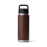 YETI 26 oz Insulated Straw Cap Water Bottle Leak-Resistant- Wetlands Brown